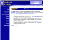 Desktop Screenshot of moderatedrinking.com